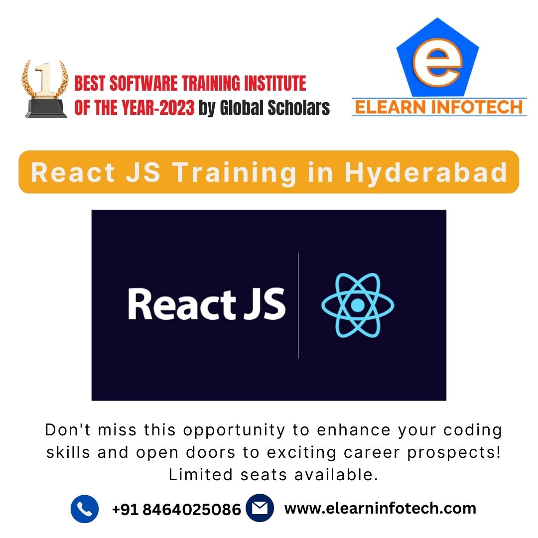 React JS Course in Hyderabad,Hyderabad,Educational & Institute,Computer Courses